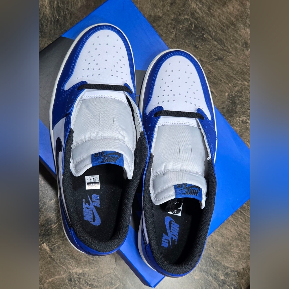 SOLD Air Jordan 1 Retro Low OG "Game Royal" - Picture 4 of 12